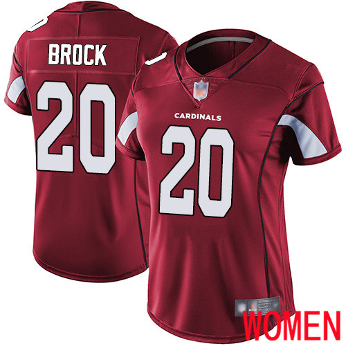 Arizona Cardinals Limited Red Women Tramaine Brock Home Jersey NFL Football 20 Vapor Untouchable
